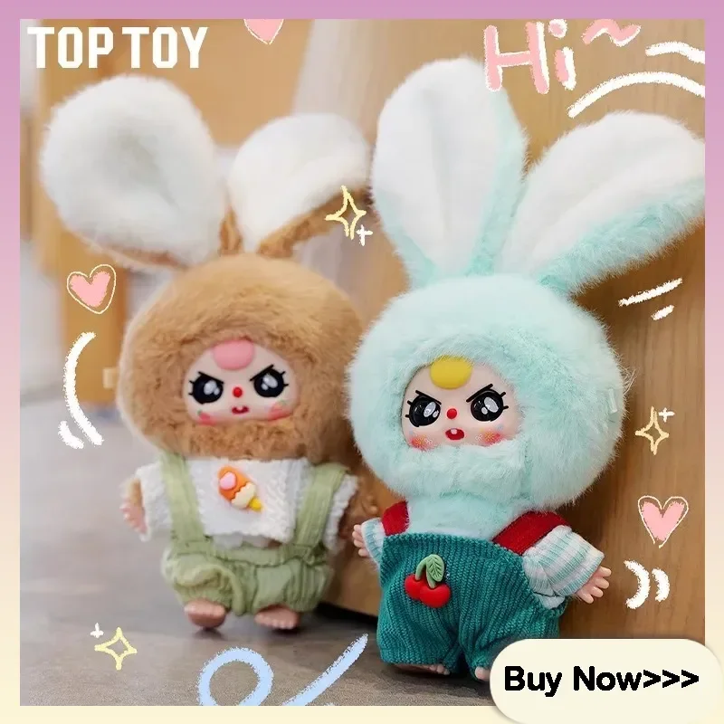 

Baby Three Mini Rabbit Blind Box Toy Series Cute Backpack Exquisite Doll Pendant Car Accessories Mystery Box Toy Surprise Gift