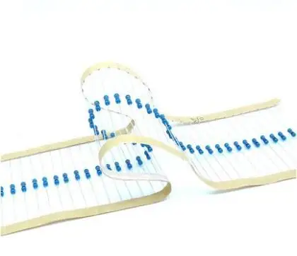 100pcs/lot  0.25W  Metal Film Resistor  +-1%   10K Ohm  10K  4.7k  2.2K  1K  100K  1/4W  1R--10M image 2