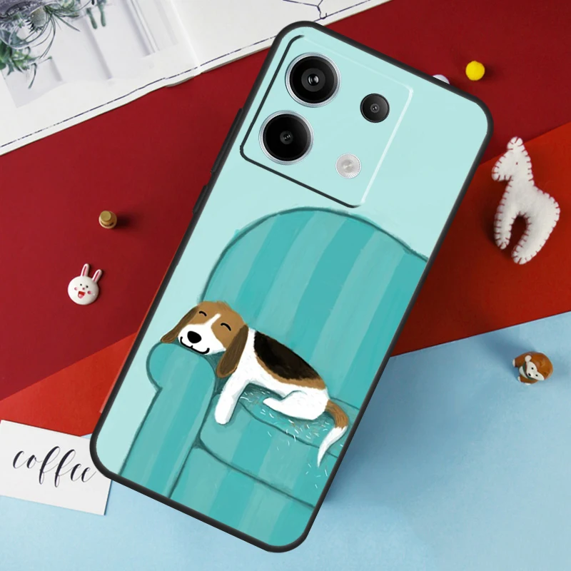 Beagle Dog Case For Xiaomi Redmi Note 13 Pro 14 12 11 10 9 11S 12S Redmi 10C 12C 13C 14C 15C 15 Cover #3