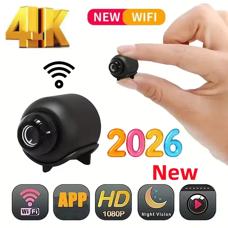 X5 Mini Night Vision 1080P Wireless Surveillance Camera Lightweight Clear Portable Motion Detection Premium Quality NEW 2026