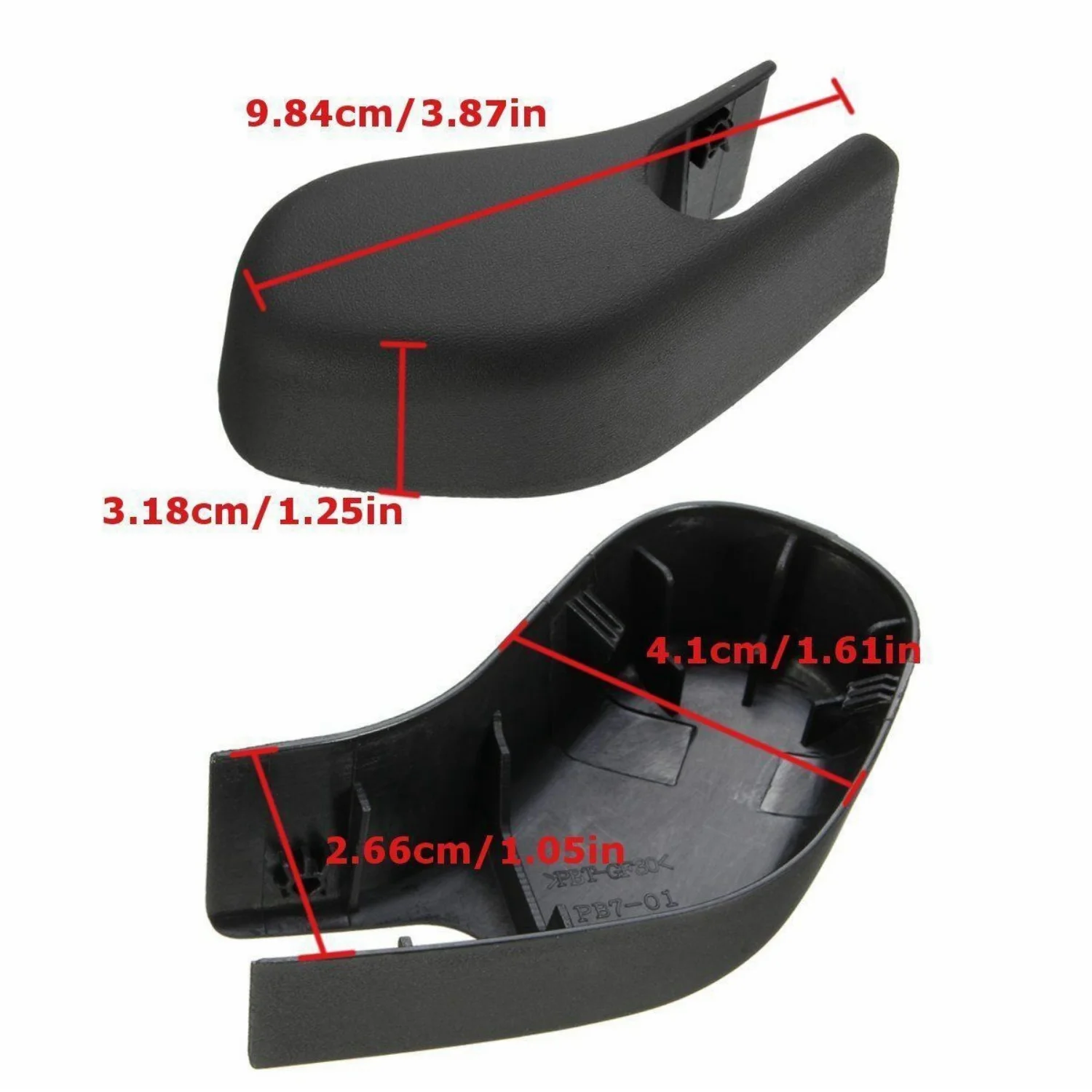 

YGF-qCar Replacement Wiper Arm Head Nut Cover Cap Screw Caps for Ford/Focus MK 2 Hatch Back