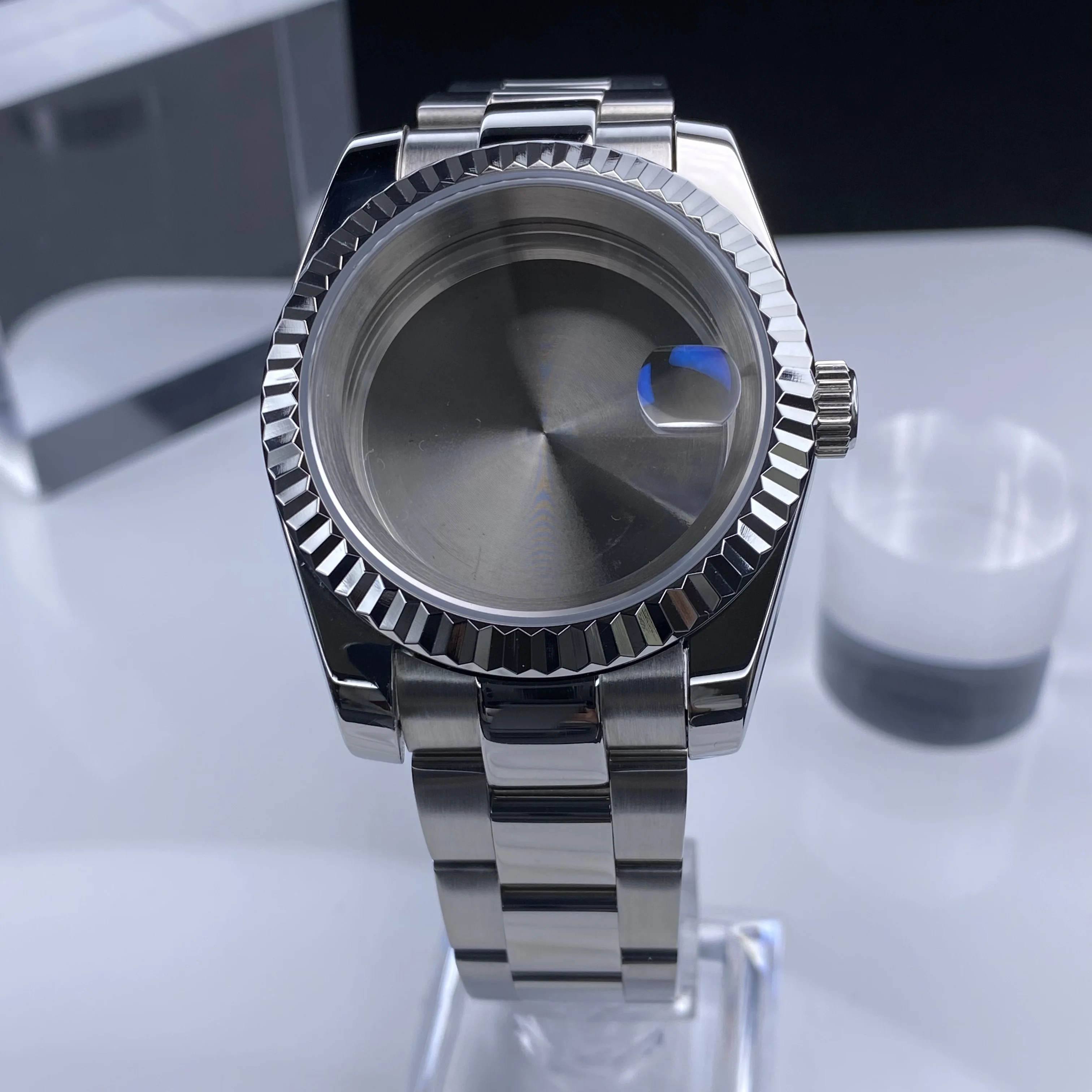 NH35 Высокое качество 39 мм/36 мм с зеркалом из сапфирового стекла, подходящим для ремешка для часов nh35 nh34 nh36 аксессуары для механизмов