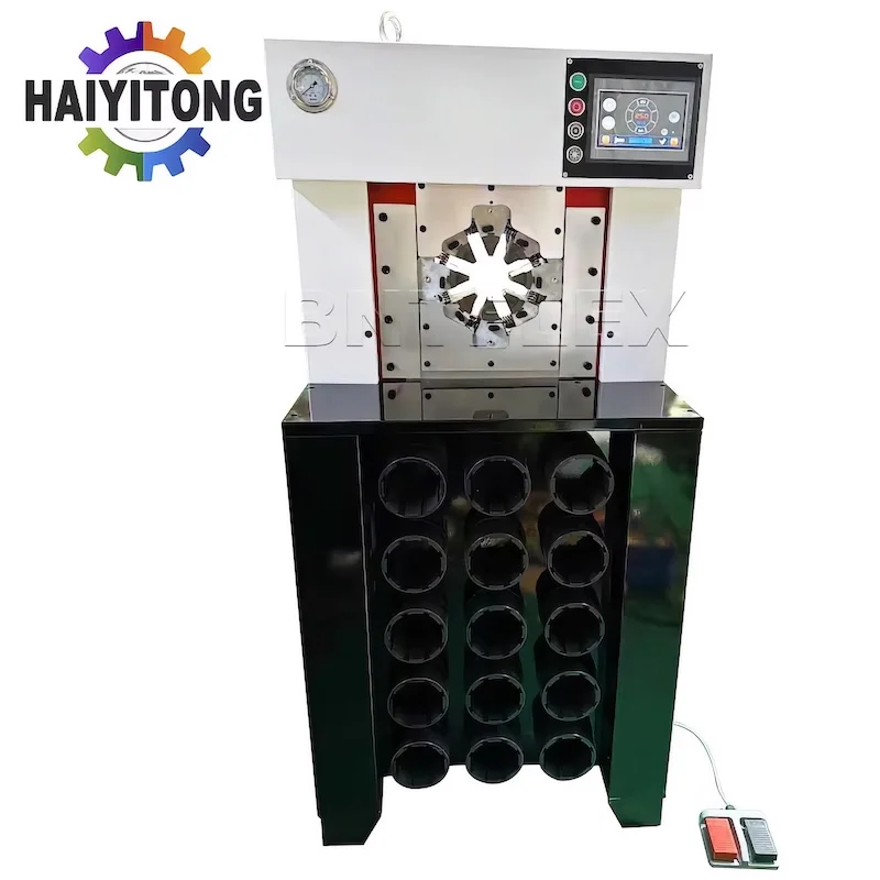 High Quality Hydraulic Hose Crimper Machine Good Precision Rubber Product Making Machinery