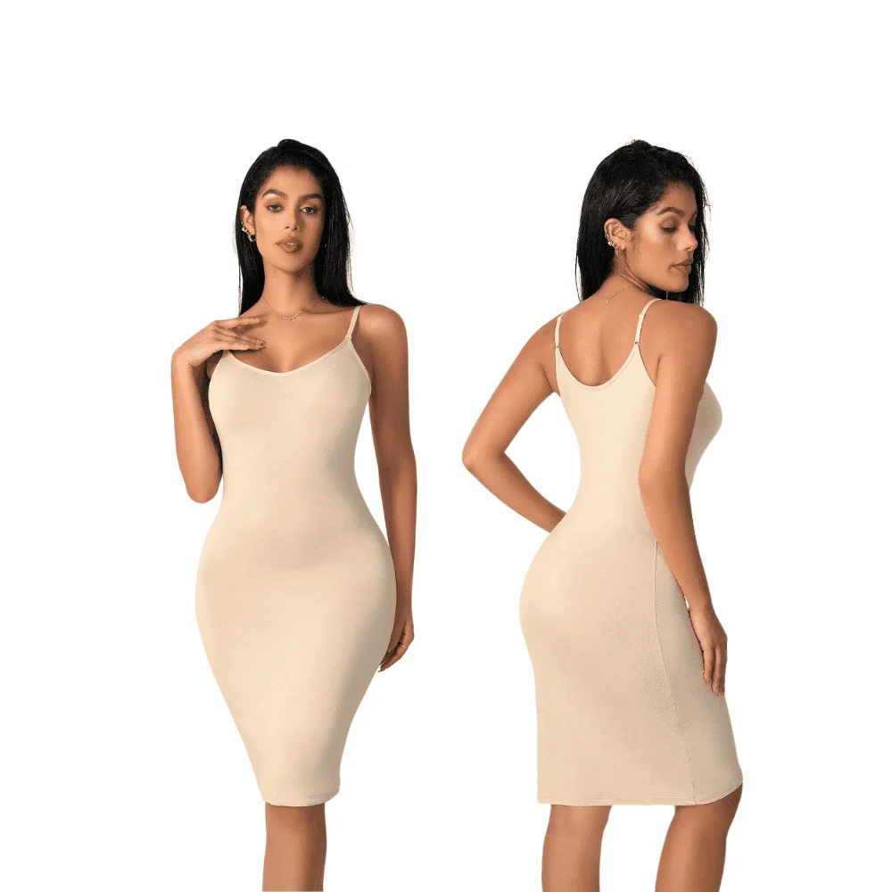 

Hot Selling Women's Shapewear with Suspender Straps for Chest Abdomen Wrapping Seamless Dress for Body Shaping Outdoor Sports