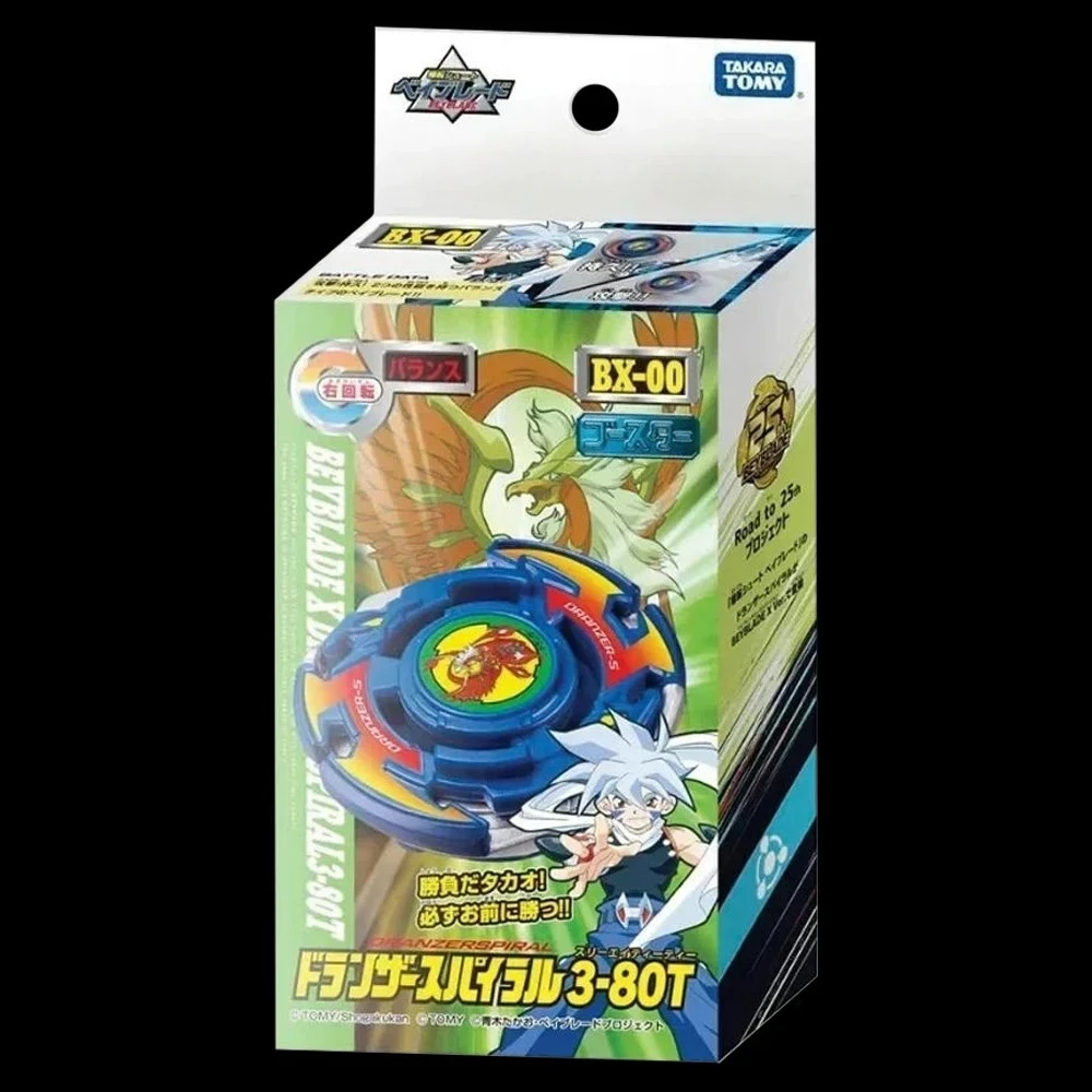 GENUINE TAKARA TOMY BEY X BX-00 Booster Dranzer Spiral 3-80T BLADE