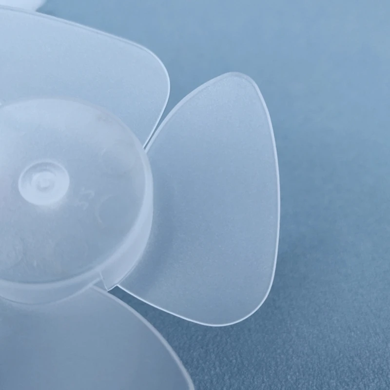 Transparent Plastic Fan Hair Dryer Universal High-power Motor Plastic Fan 4 Fan Replacement