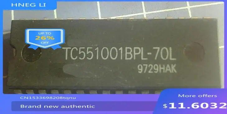 

Freeshipping TC551001BPL-70L TC551001BPL