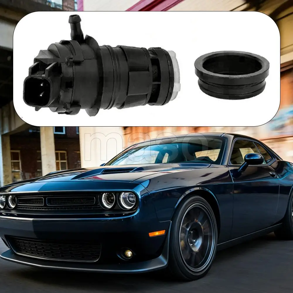 

Windshield Washer Pump For Dodge Challenger 2008-2023 Charger 2006-2023 Magnum 2005-2008 Chrysler 300 2005-2023 05139113AA