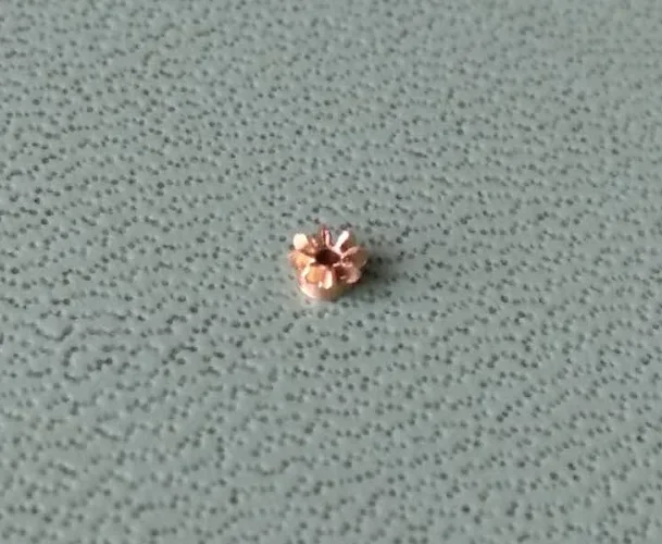 0.3M 8T Miniature Bevel Gear Bevel Gear Brass Gear 0.3 Module