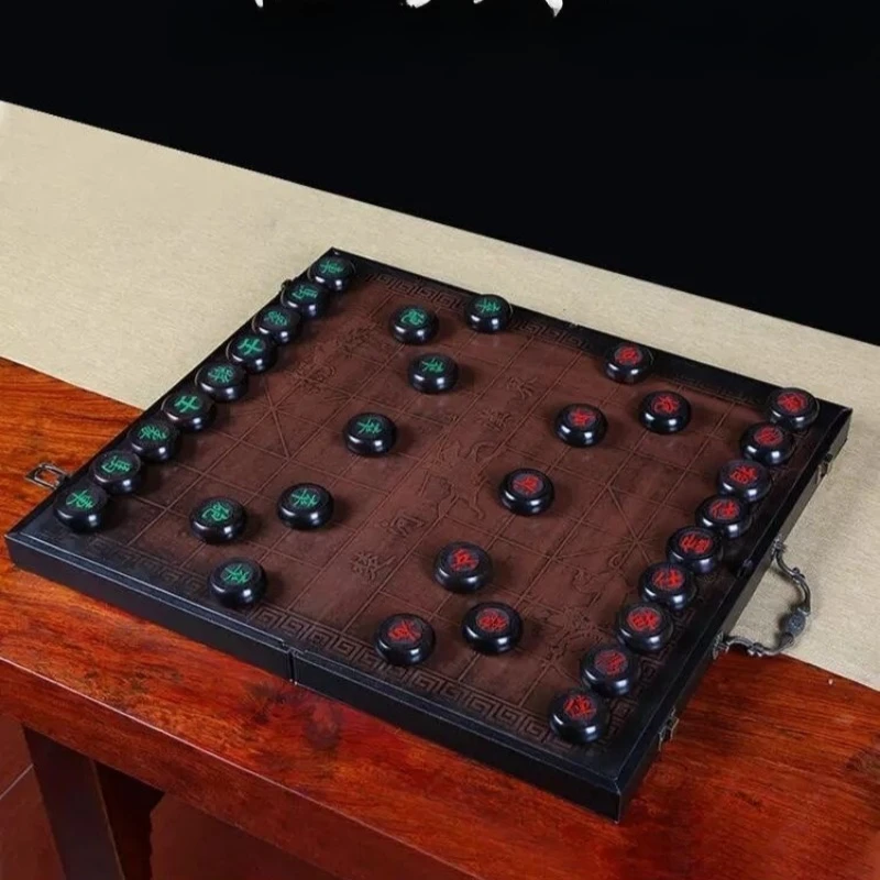 Family board game Chinese Chess Educational Professional Chinese Chess Wooden Luxury Strategy Ajedrez Chino Entertainment Toys