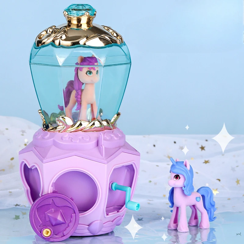 Hasbro My Little Pony Sunny Starscout Izzy Girls Princess Toy Magic Treasure Box Music  Cute Kawaii Christmas Birthday Gift