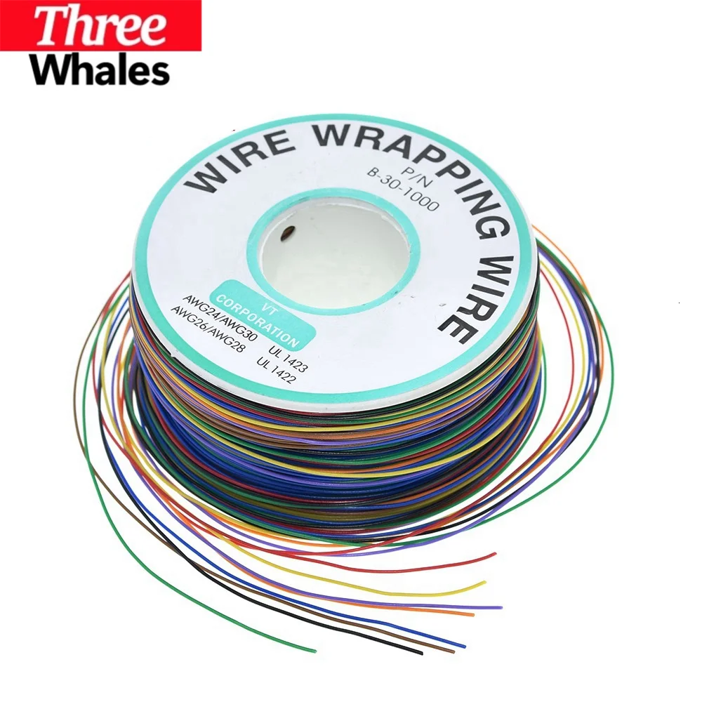 Breadboard Jumper Wire - THR Wrapping Wire 8 30AWG Insulation