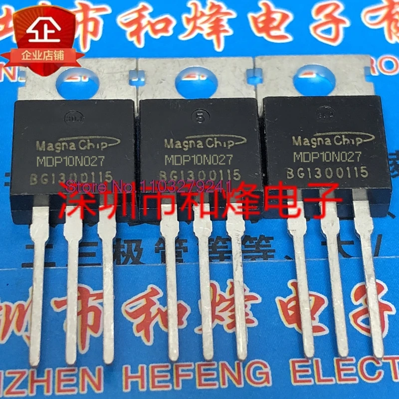 

（5PCS/LOT）MDP10N027 120A 100V MOS TO-220