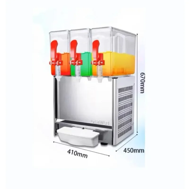 Single Tank Hot Cold Commercial Juice Dispenser Stirring Spray Beverage Machine For Hotel Buffet