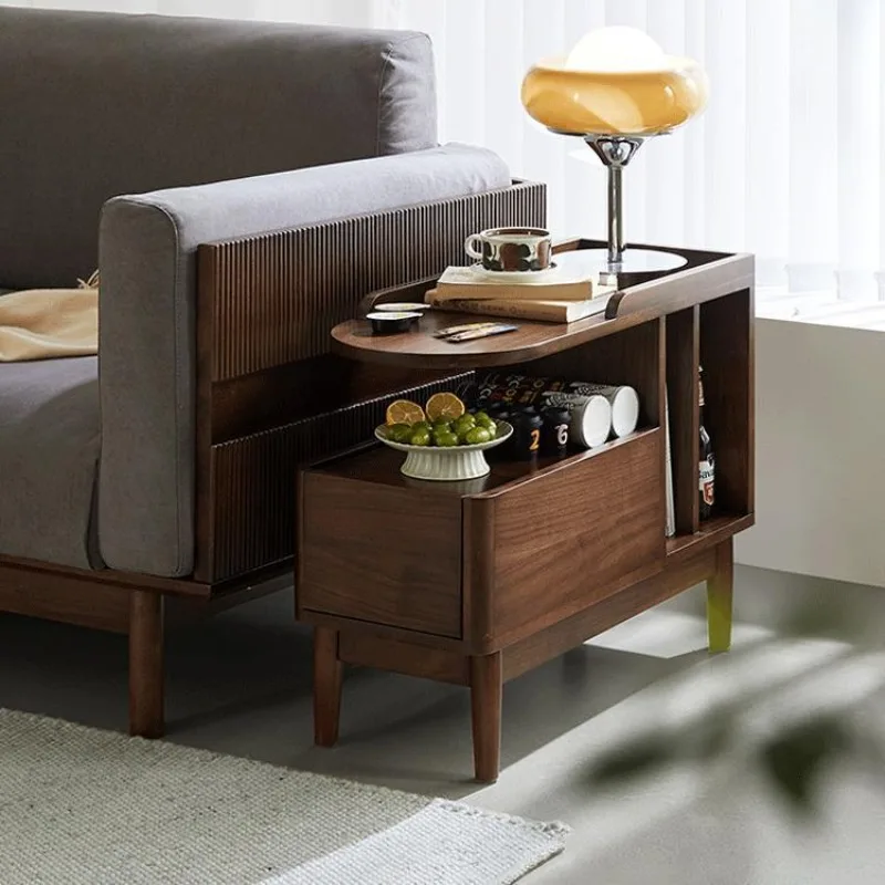 Living room corner, light luxury storage, storage