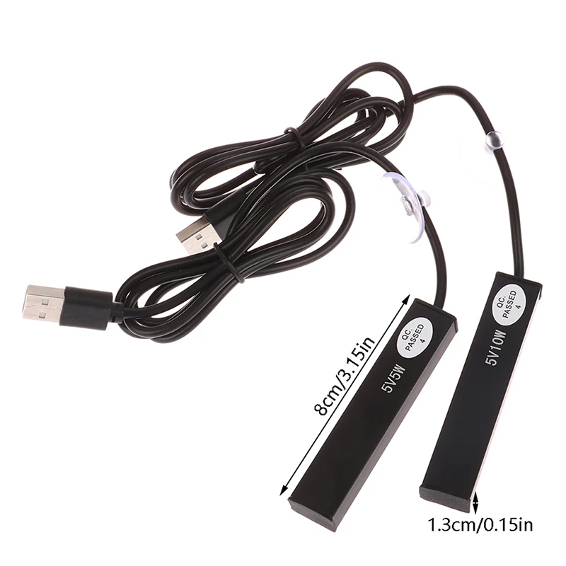 소형 수족관 히터, USB 충전, 에너지 절약, 과온 보호 액세서리, 1PC, 5 W, 10W