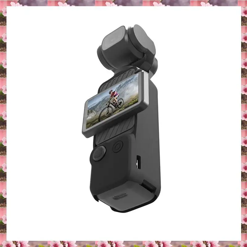 2025 For DJI OSMO Pocket3 Camera Silicone Case Multifunctional Convenient Lens Body Protective Cover, Black Easy To Use,For DJI