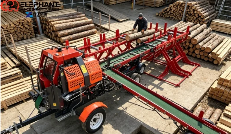 Vertical Hydraulic Log Splitter 20Ton Space Saving Wood Splitter For Home Backyard Firewood Production