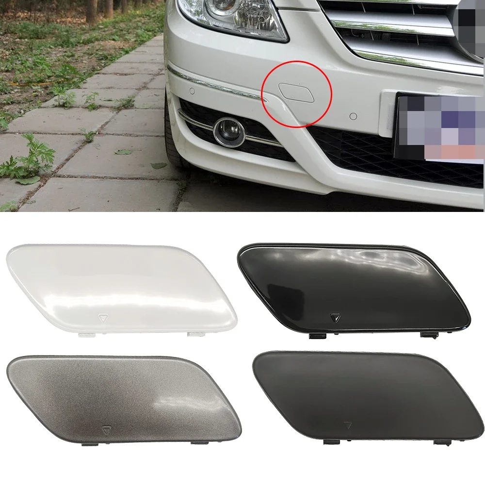 

For Mercedes W245 Car Front Bumper Tow Hook Cover Cap Black For Benz B Class B180 B200 2008-2011 1698851522
