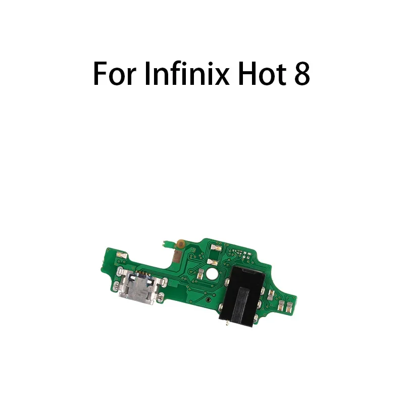 Gefensi USB Charge Port Jack Dock Connector Charging Board Flex Cable For Infinix Hot 8 X650C X650B X650D