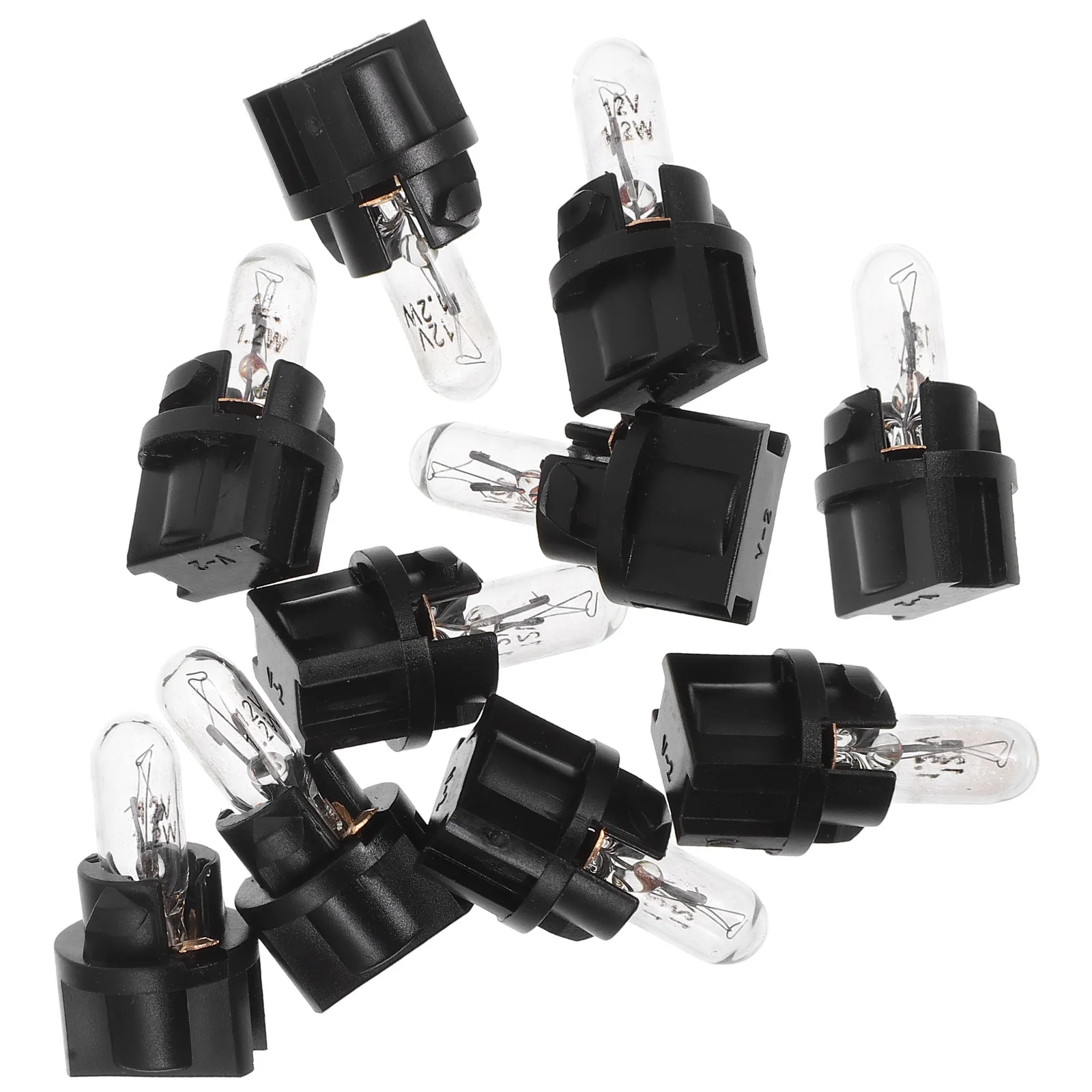 

10Pcs Brake LED Bulb Durable Quartz Glass Easy Install Car Instrument Panel Dashboard Gauge Lighting Auto Instrument LED Bulb