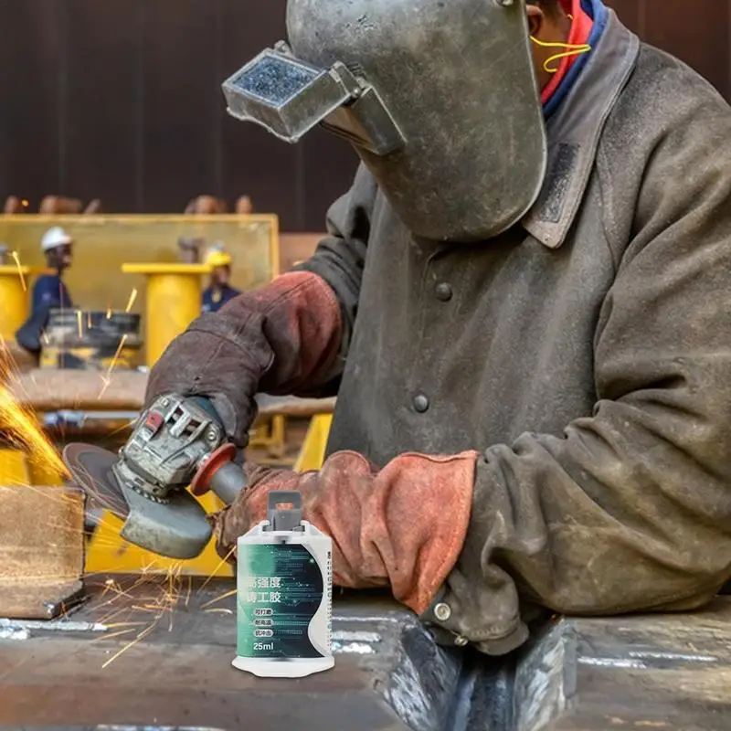 

Welding Glue For Metal Casting Metal Sealant Waterproof Repair Glue Multi-Functional Casting Glue With Long-Lasting Adhesion For