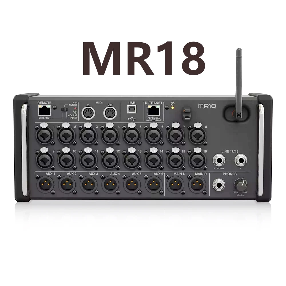 PaulKitson XR18 Rackmount Mixer for iPad/Android