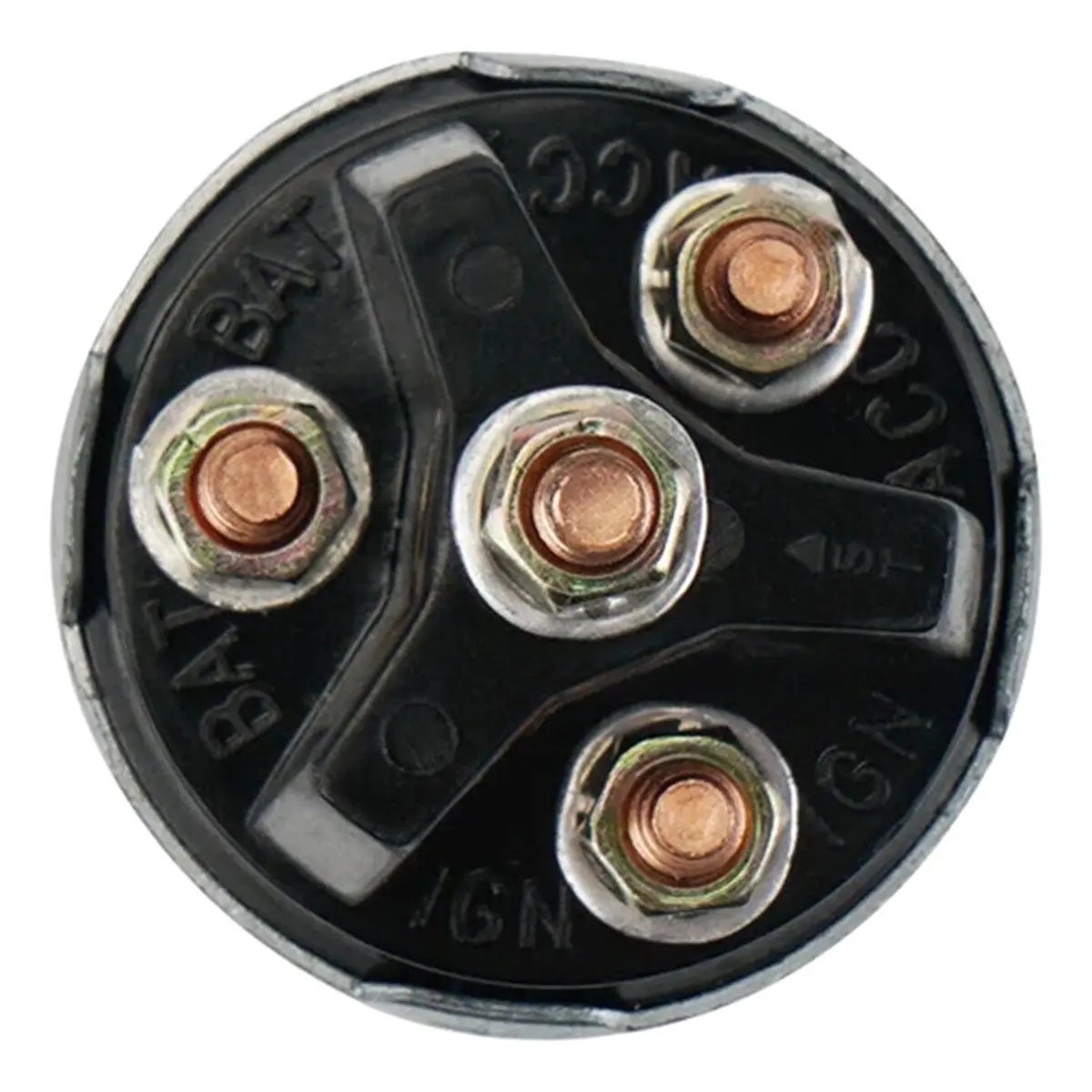 

Универсальный автомобильный переключатель зажигания 12 В, 4 положения с 2 ключами включения и выключения для трактора, тюнинга, грузовика, автомобильный инструмент