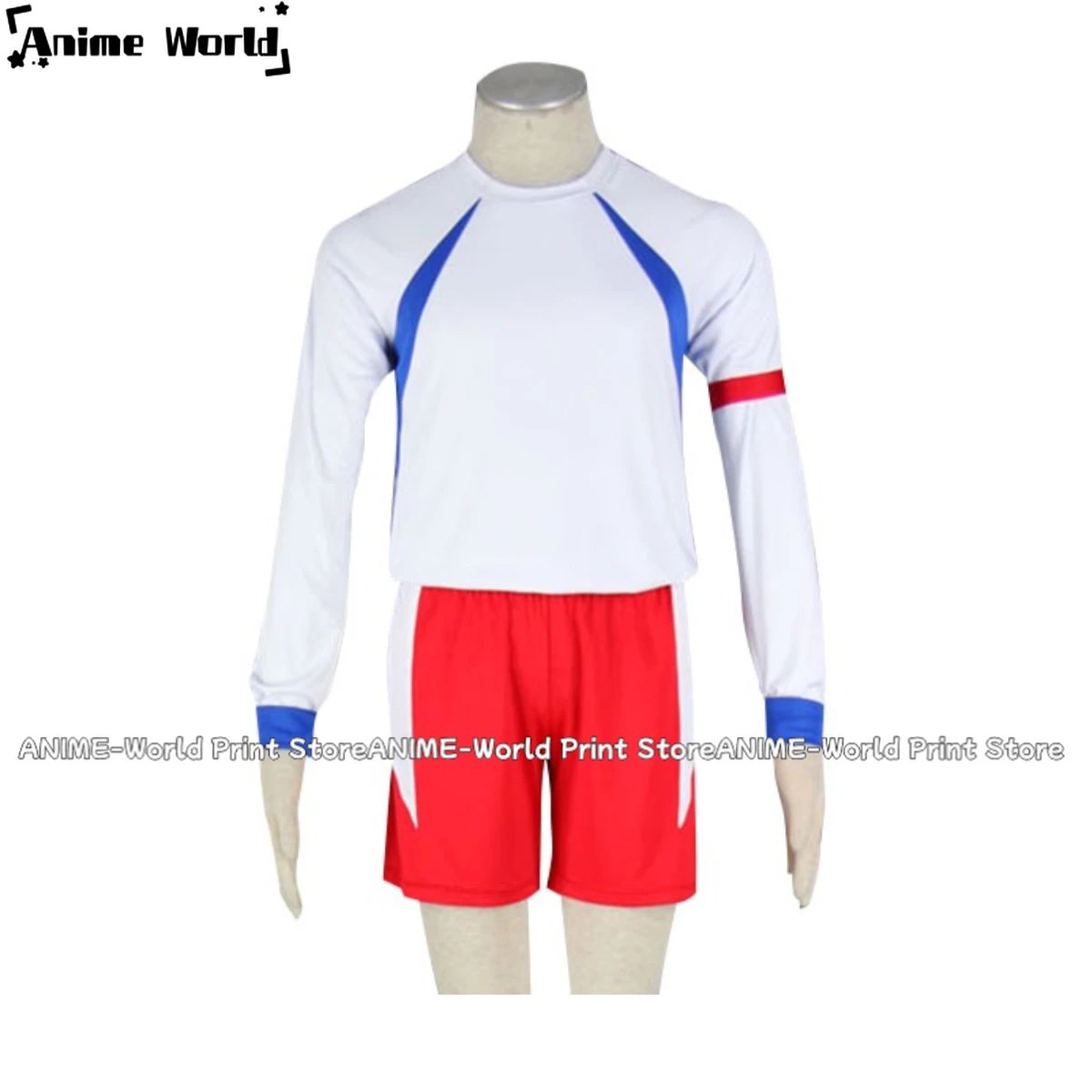 

《Custom Size》Anime Inazuma Eleven The United Kingdom Knights Of Queen Soccer team Uniform Cosplay Costume