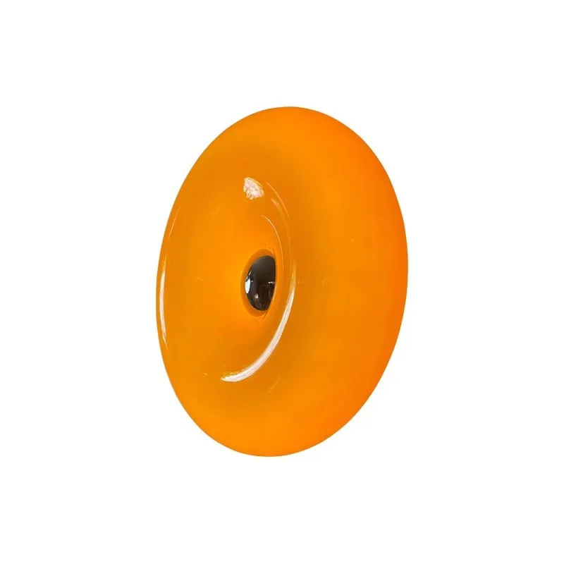 

Donut Wall Lamp Bedroom Touch Orange Bedside Ambient Desk Lamp