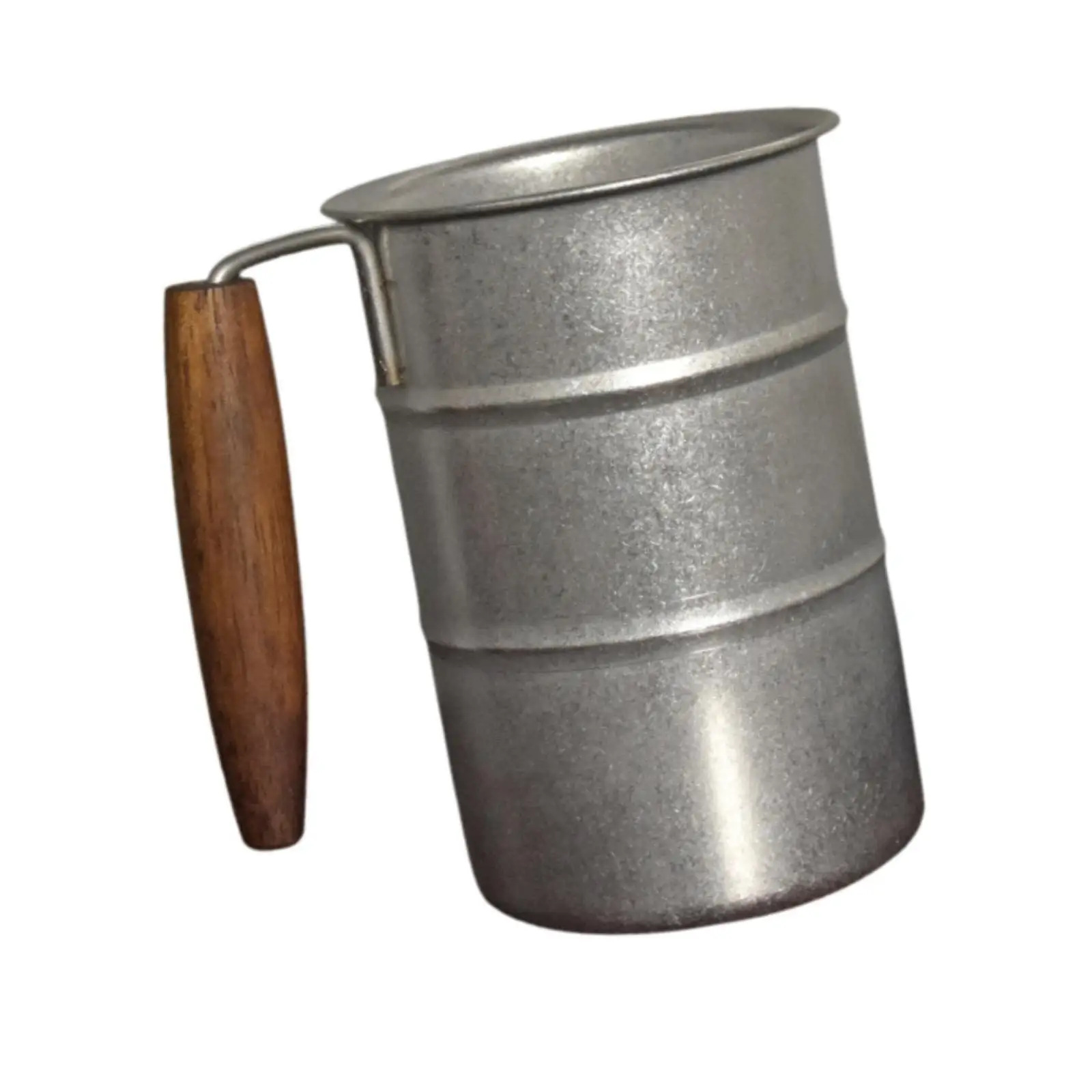 Coffee Mug Reusable Vintage Water Cup Beer Milk Mug Outdoor Hiking Cup Camping Cup for Backpacking Picnic Hiking Travel Campsite