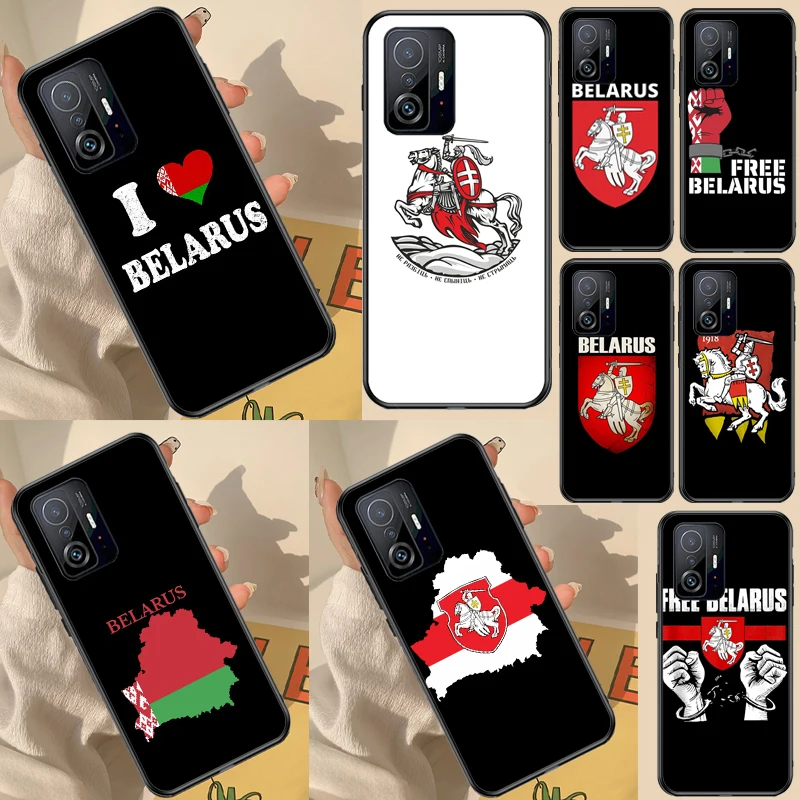 Belarus Flag Case For POCO X5 Pro X3 X4 F4 GT F3 C40 M5s F5 Pro Cover For Xiaomi 11T 12T 12 13 Pro Lite