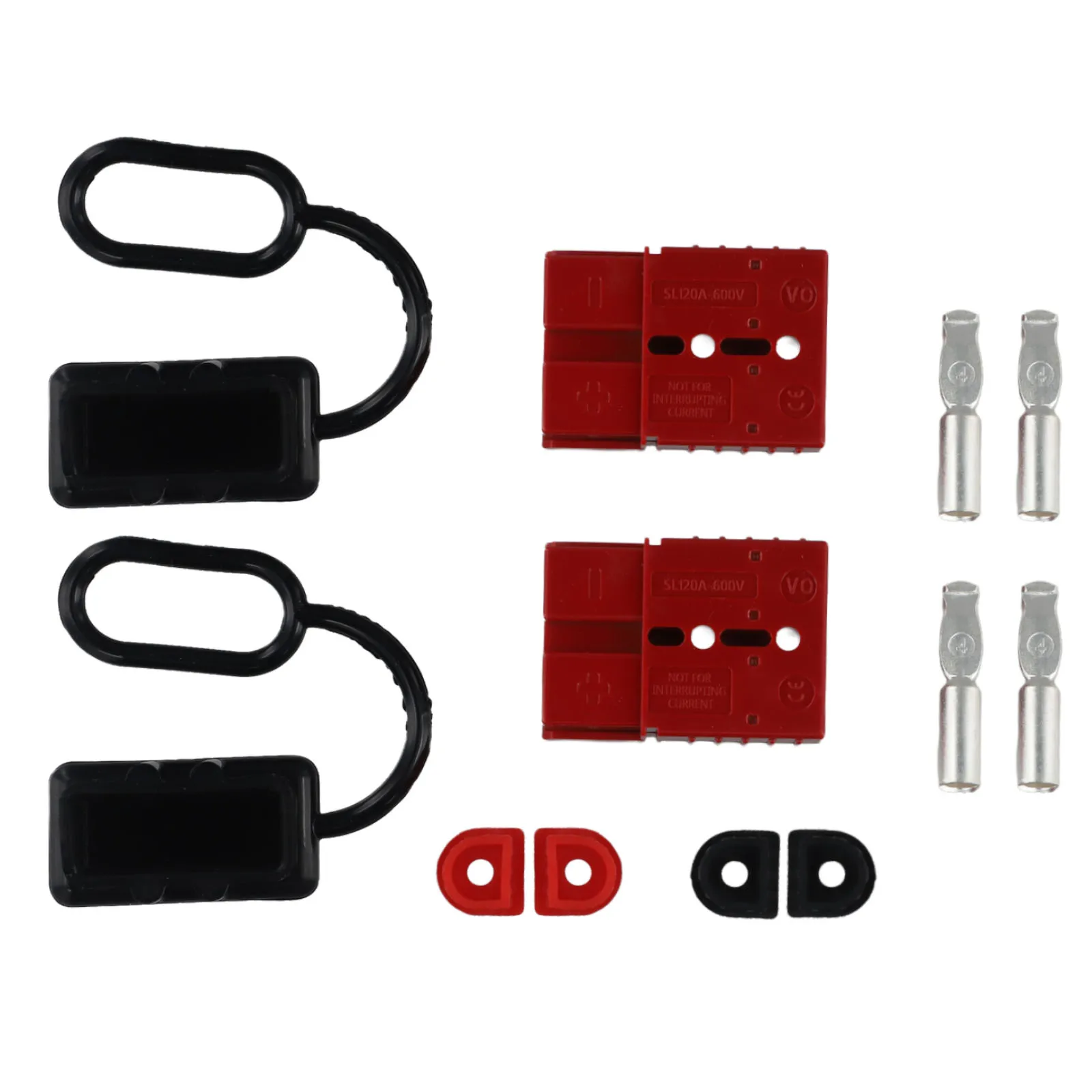 New Plug Cable Terminal Protective Cover Quick Plug 120A 600V Battery Charging Connector Battery Power Connector