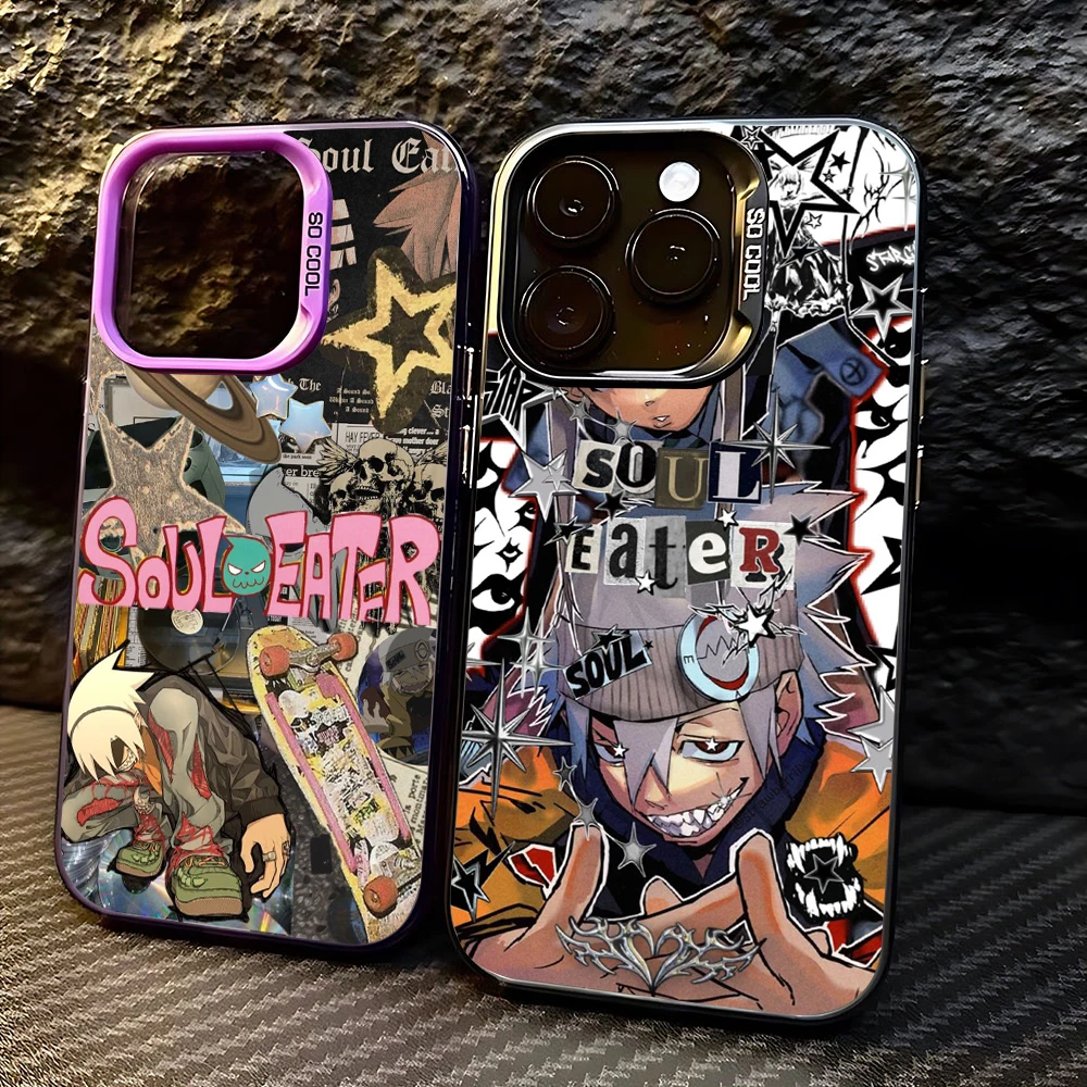 Anime S-Soul Eater Phone Case For iPhone 17 16e 15 14 13 12 11
