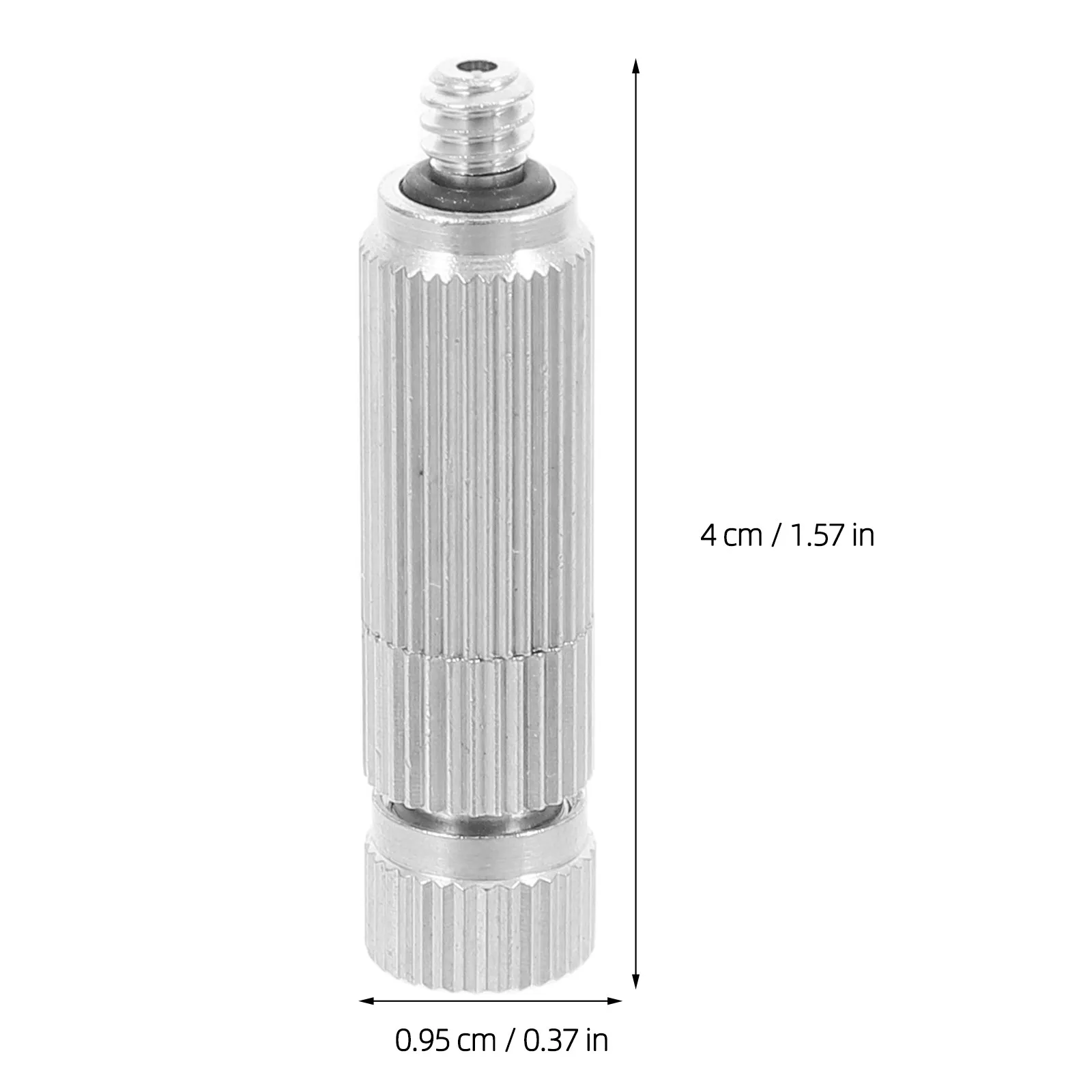 5Pcs Copper Mist Nozzle 316 Thread 006 Orifice Replacement Spray Tip Wear Resistant Outdoor Cooling Mist Nozzle