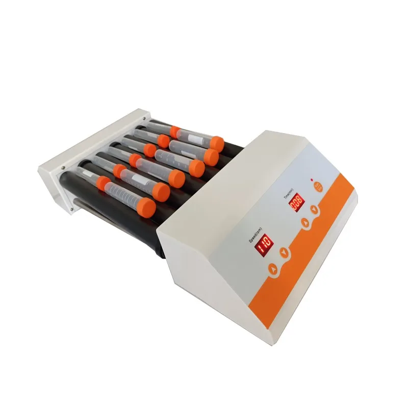 5/7 Rollers Blood Mixer Horizontal Rotator Blood Mixer Tube Roller Rolling Blood Collection Tube Mixer with Timing Speed 110rpm