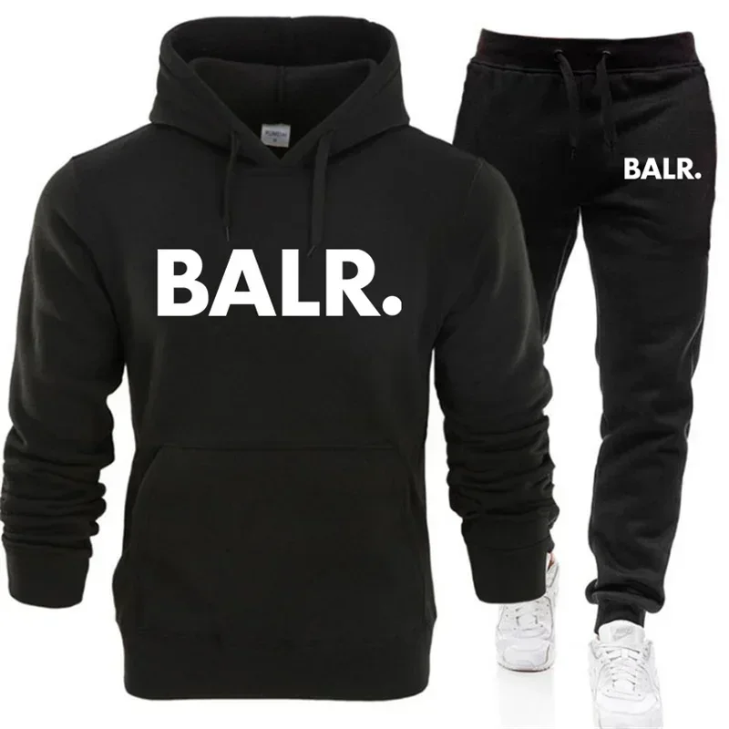 

2024New Autumn Winter Hoodies+Pants Two Piece Set Printing Men Womens Hoodies Tracksuits Jogger Pants thick Warm Clothes Men