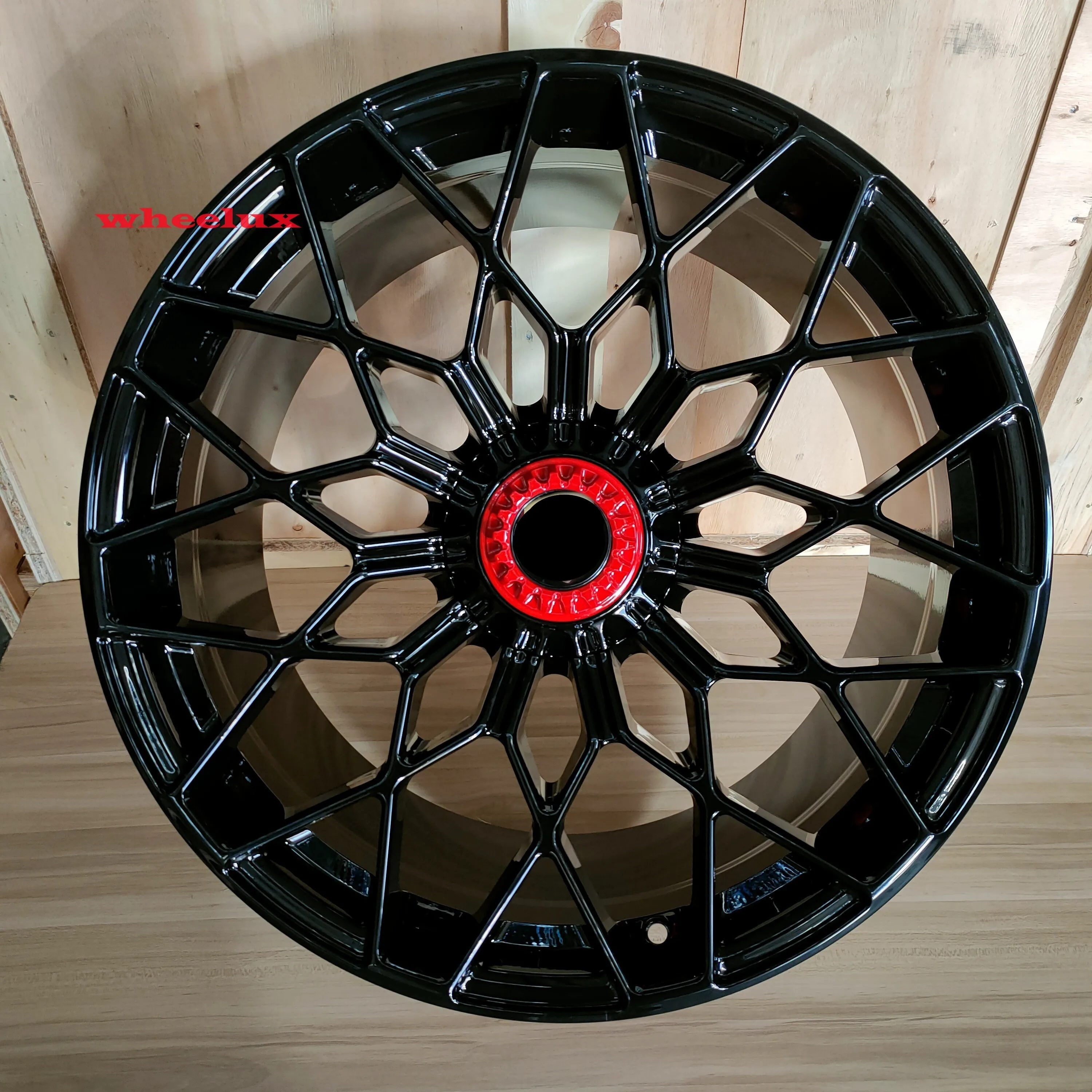 20-24 Inch Polished Multi Spoke Monoblock Forged Alloy Wheel Rims 5x120 PCD Offroad SUV Vehicle Hubs