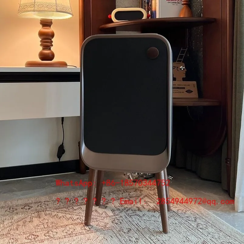 2026   Intelligent Sensor Trash Can Home New Living Room Kitchen Retro Simple High Value Advanced