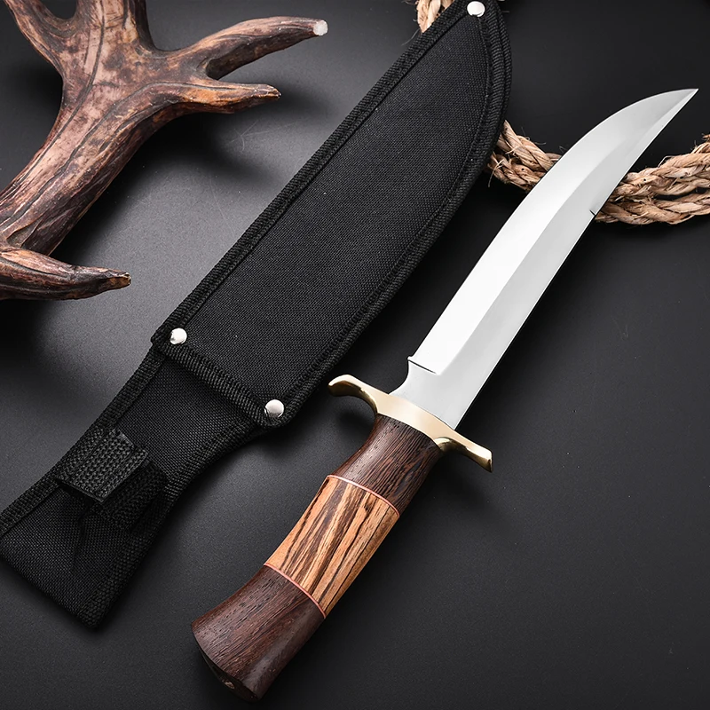 Wild Camping Cutter Outdoor High Hardness Multifunctional Straight Knife