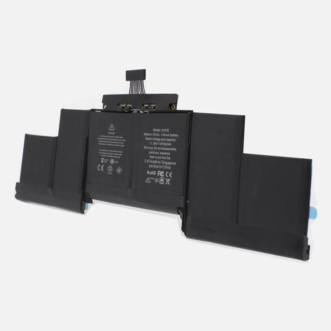Laptop battery A1618 fits MacBook Pro 15 