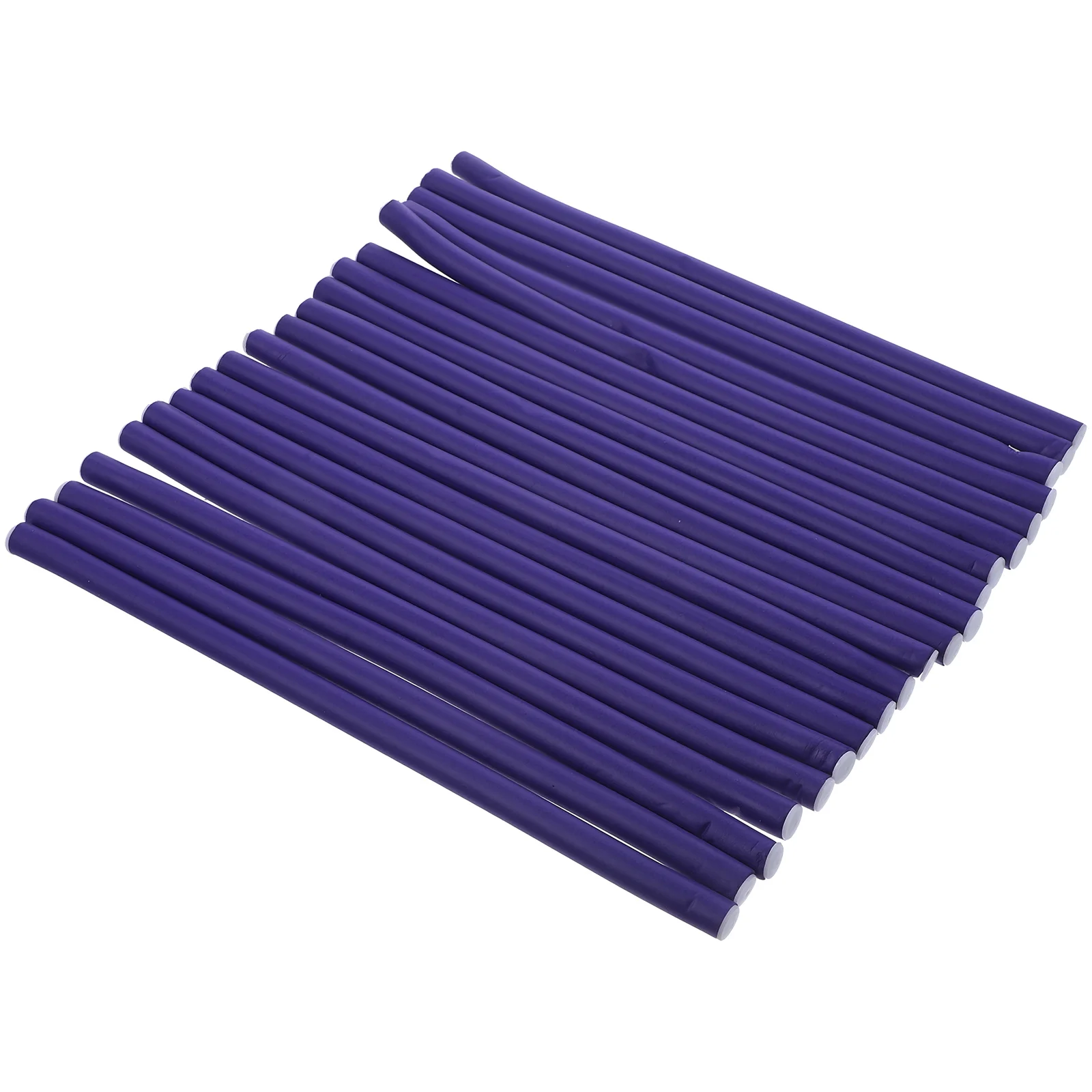 

20pcs Cold Wave Hair Curler Universal Spiral Curling Flex Rods 1.0Mm Heatless Curling Sticks Rollers No
