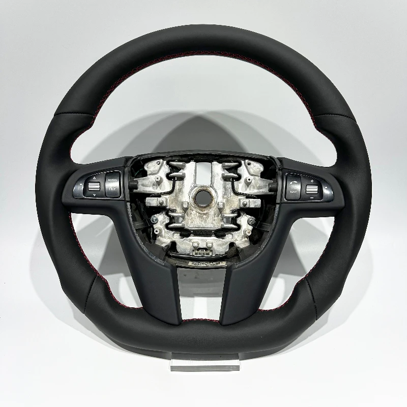 Carbon Bos Custom All Leather for Caprice Holden Commodore HSV Steering Wheel Pontiac G8 Veritas WM Black Leather for Caprice