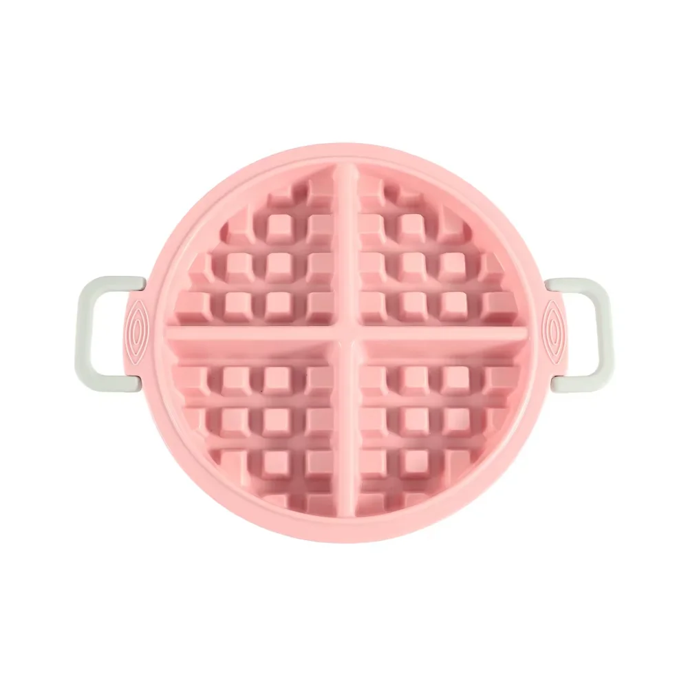 Silica gel food grade heat baked waffle biscuit, snacks, cake mold, baking chocolate mould, muffin cake mold, baking products.