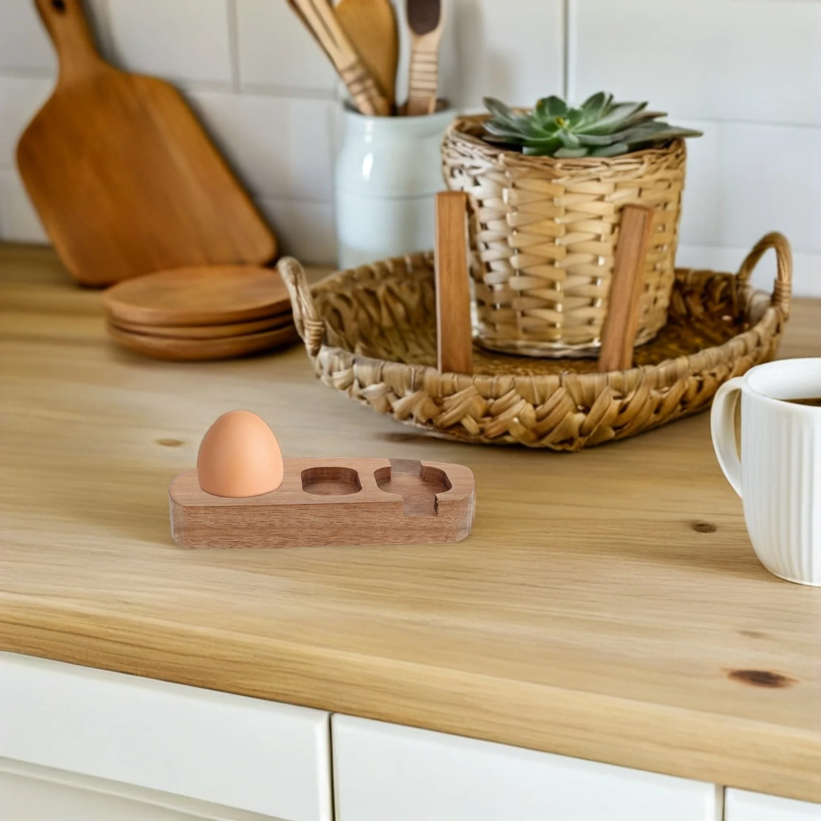 

Wooden Holder Natural Wood Container Counter Holder For Kitchen Refrigerator Storage Cheese Charcuterie Serving Platter Round