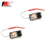 FLYSKY FS-R6B 2.4G 6CH AFHDS Mini Receiver for FLYSKY I6 GT2E GT3C TH9X Radio Transmitter RC Airplane Helicopter Vehicle Cars