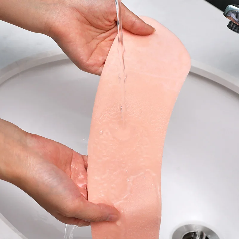 1 paio portatile riutilizzabile caldo peluche sedile wc riempimento lavabile tappetino da bagno coprisedile salute appiccicoso Pad forniture domestiche