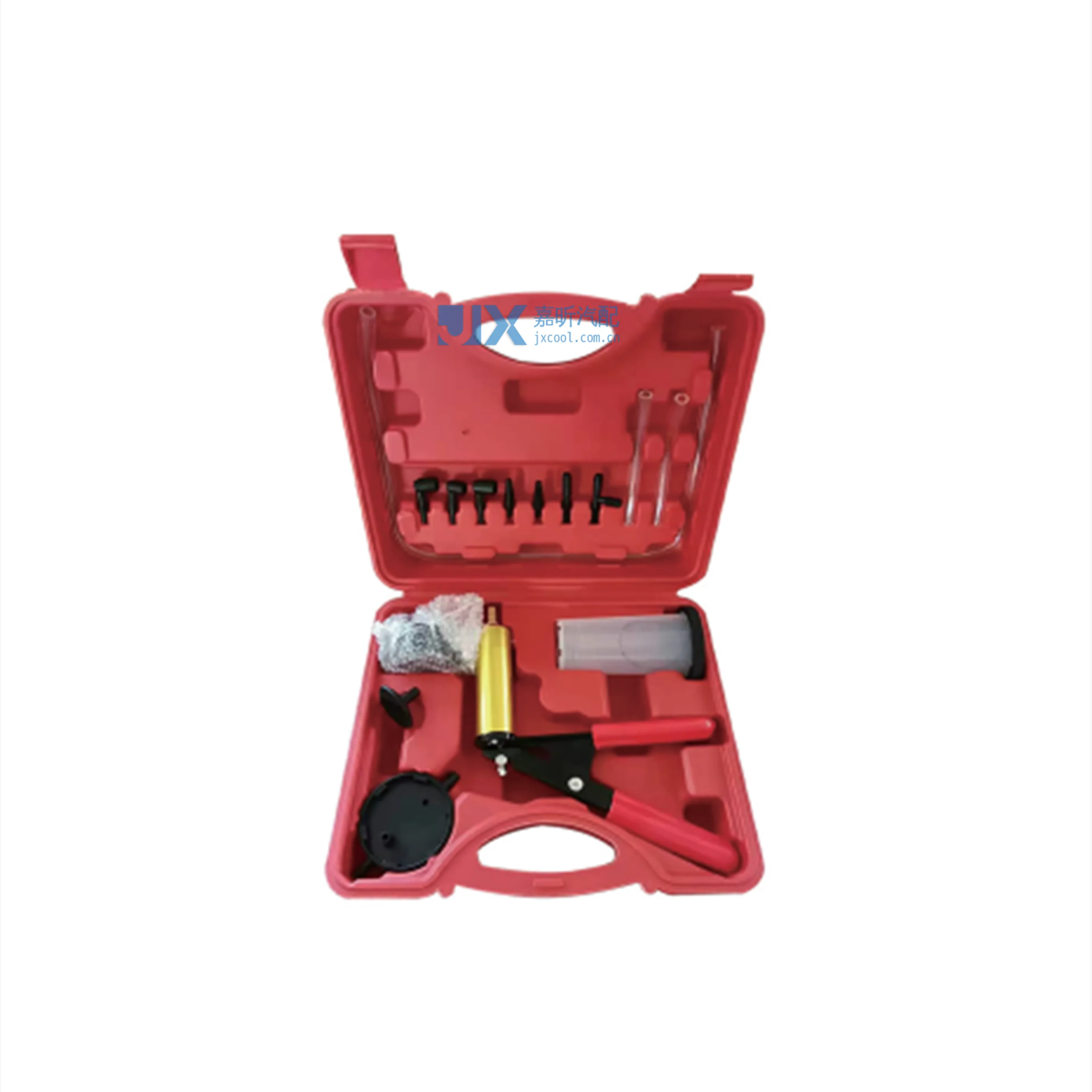 Dispositivo de prueba de fugas de herramientas A/C de aluminio para automóvil 103 juegos