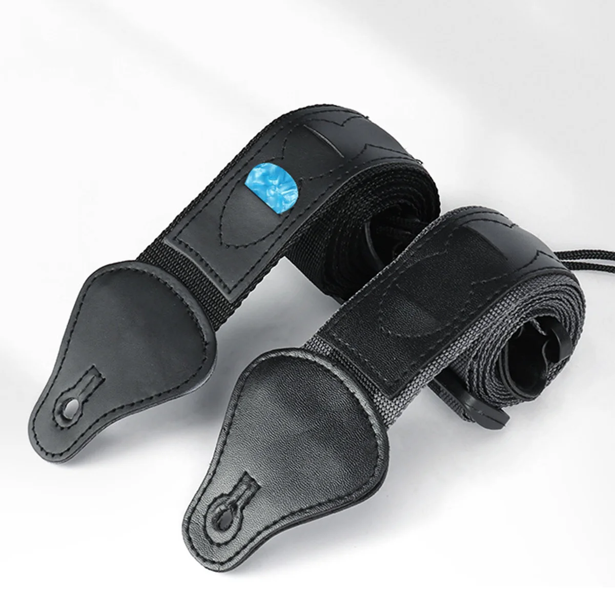 

4 Pcs Electric Guitar Strap Bass Adjustable with Straps Can Be Accommodated Belt