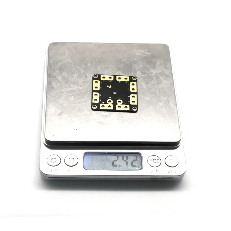 Tablero de distribución de energía para Dron RC Mini, cuadricóptero multicóptero con 4 orificios, 30x30, 35x35, PCB, ESC, DIY